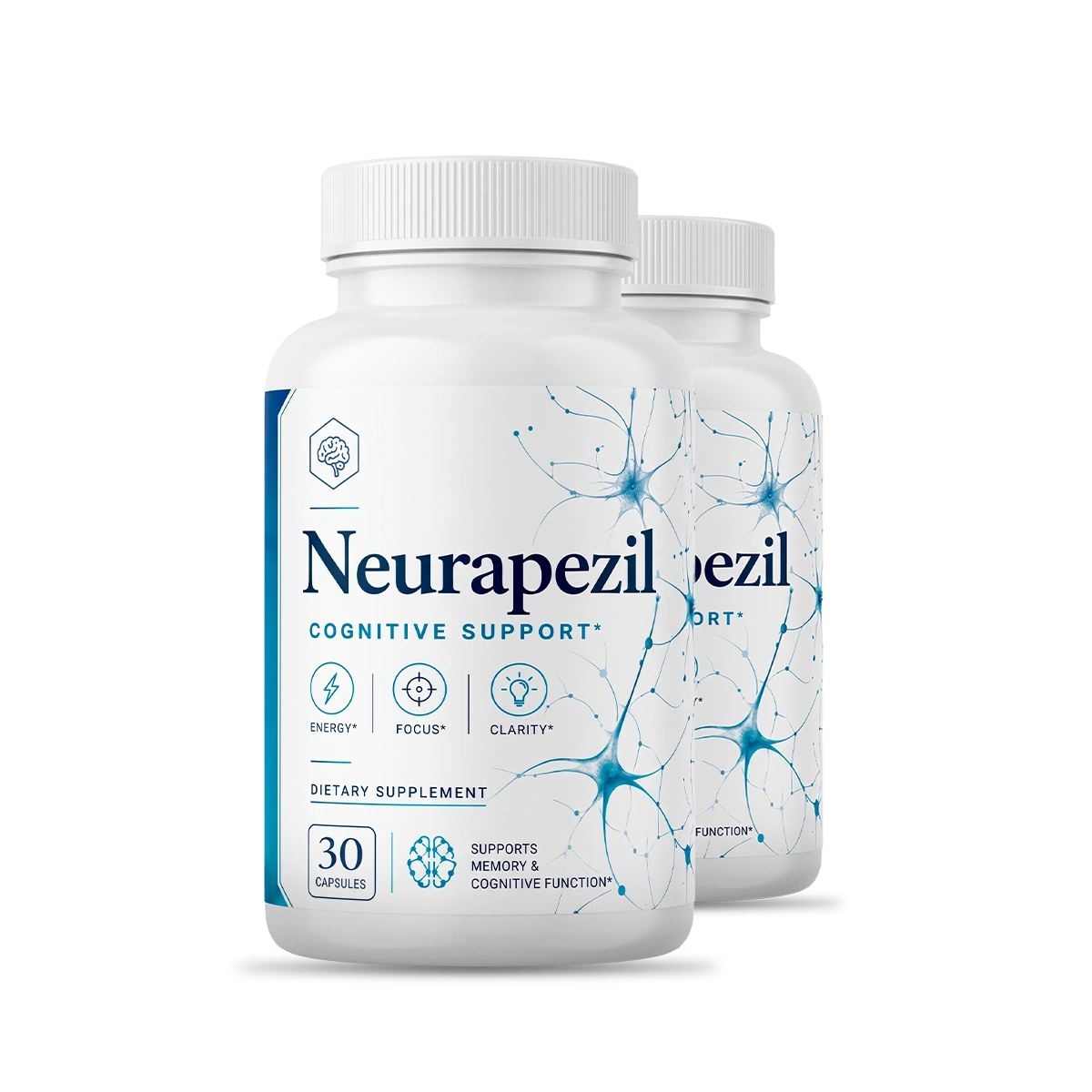 Neurapezil Brain Wellness Supplement Bottle